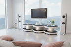 Emma TV Stand modern penthouse