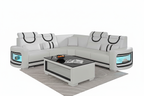 Luca Modern Corner Sectional with LED Light