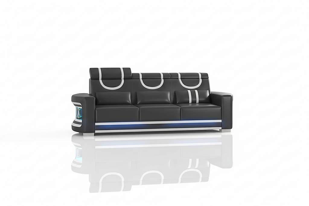 Luca sofa with reflection