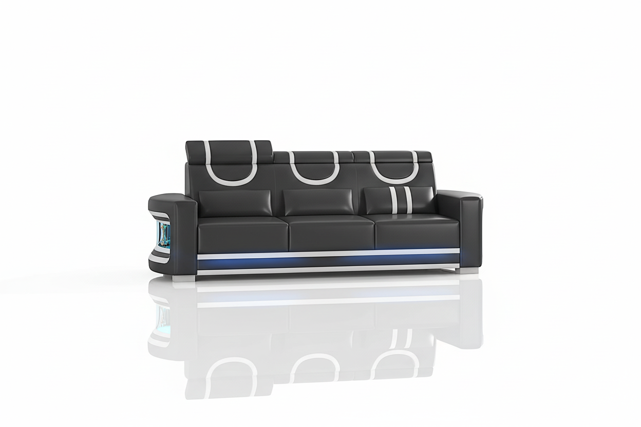 Luca sofa with reflection